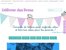 Tablet Screenshot of delivrer-des-livres.fr